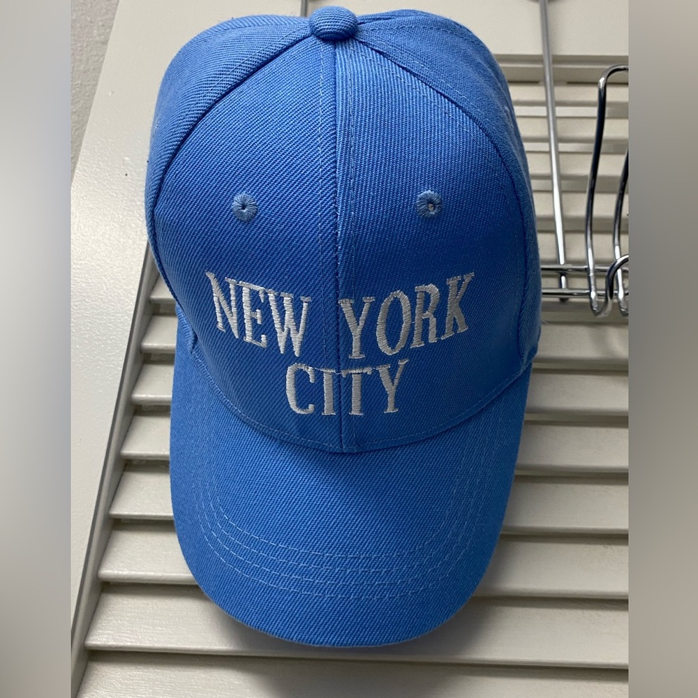 🧢💙NYC • blue baseball hat